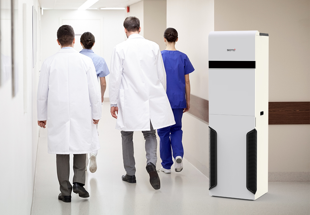 Multi-stage air purification<br/>smart control system