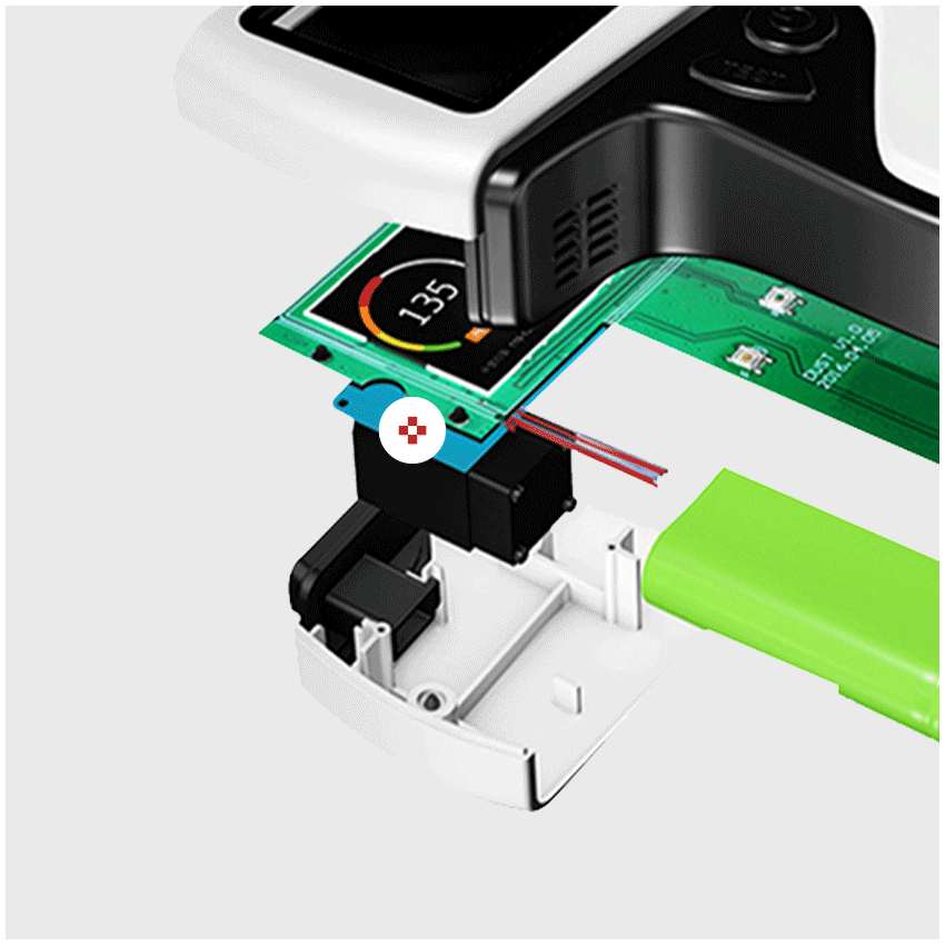 Highly sensitive laser sensor