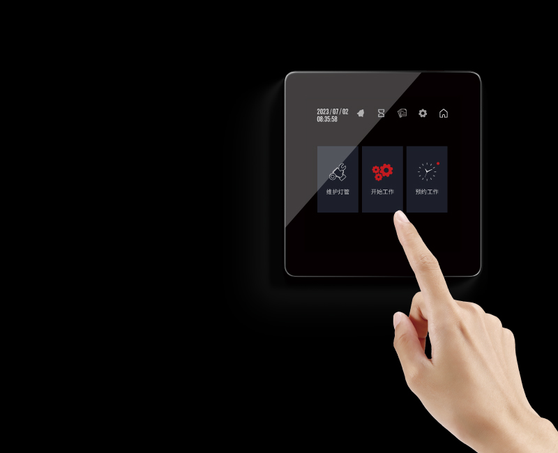 配备智能控制面板，功能全面，操作便捷