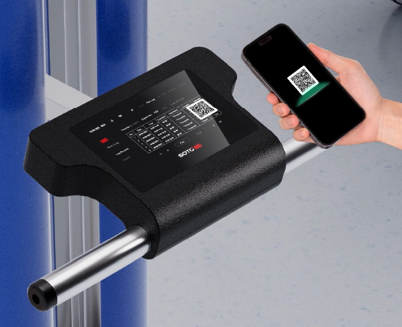 Integrated with an Android OS, enabling disinfection record review and export