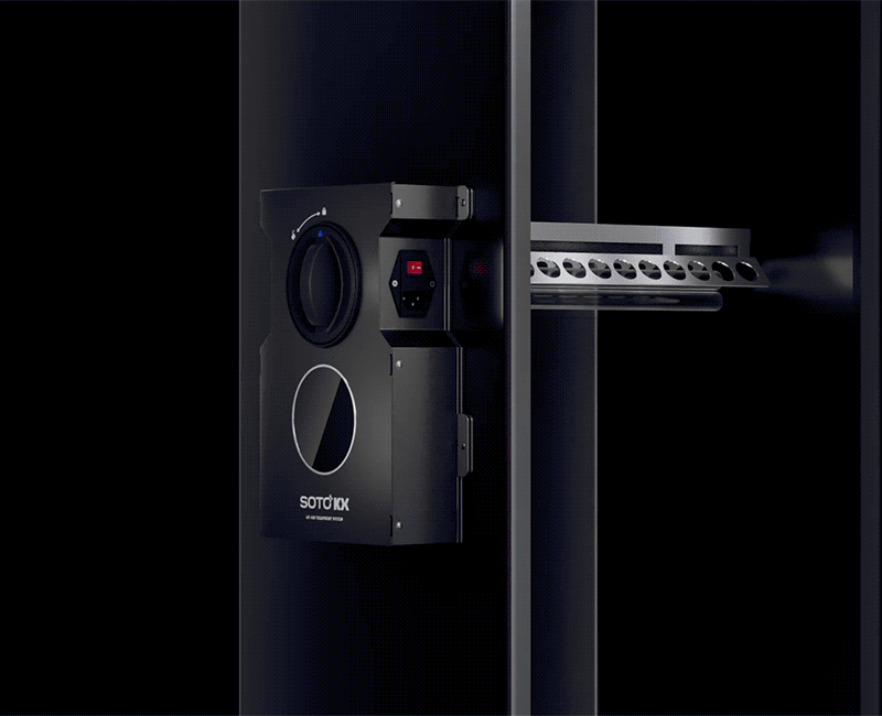 根据气流传感器发出的信号自动打开和关闭 