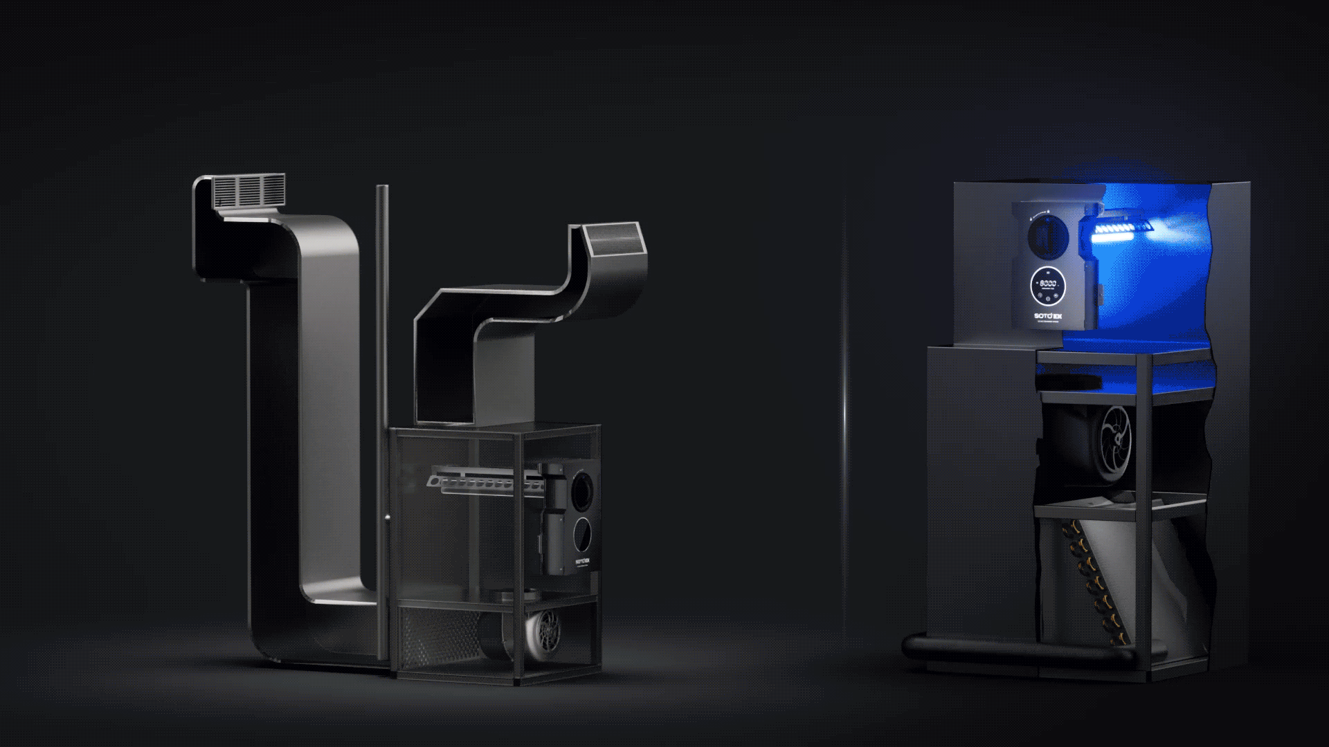 Highly effective disinfection with an intelligent control system