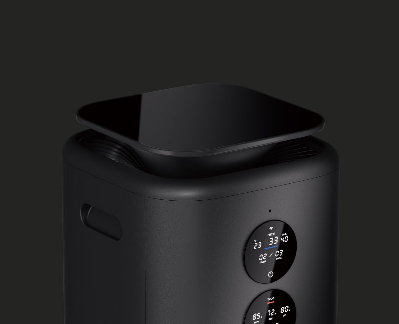 Dustproof sensing panel