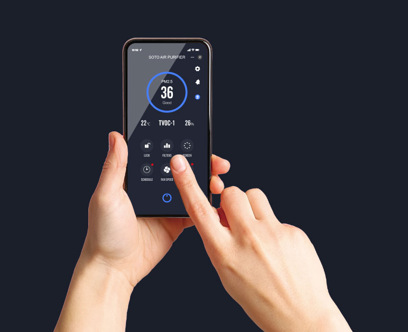 Intelligent remote control and scheduling of operational timings via mobile application