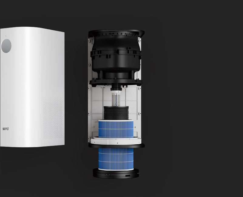 Efficient purification and disinfection performance