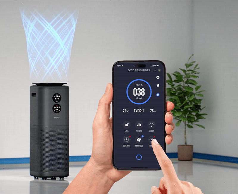 Remote operation via a mobile application