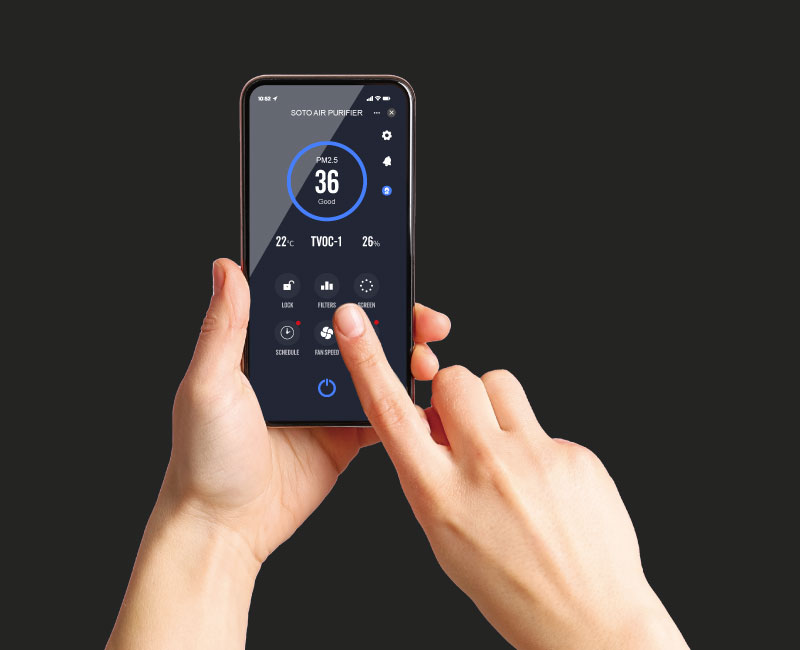 Mobile app remote control
