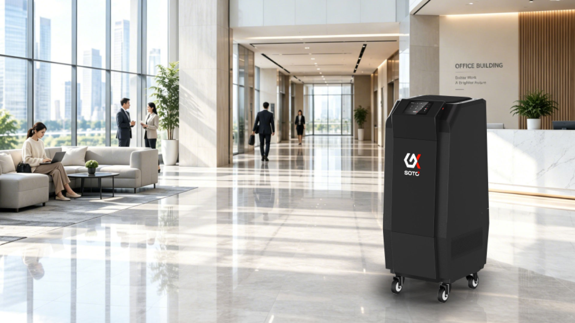 Consumable‑free self‑cleaning air purification